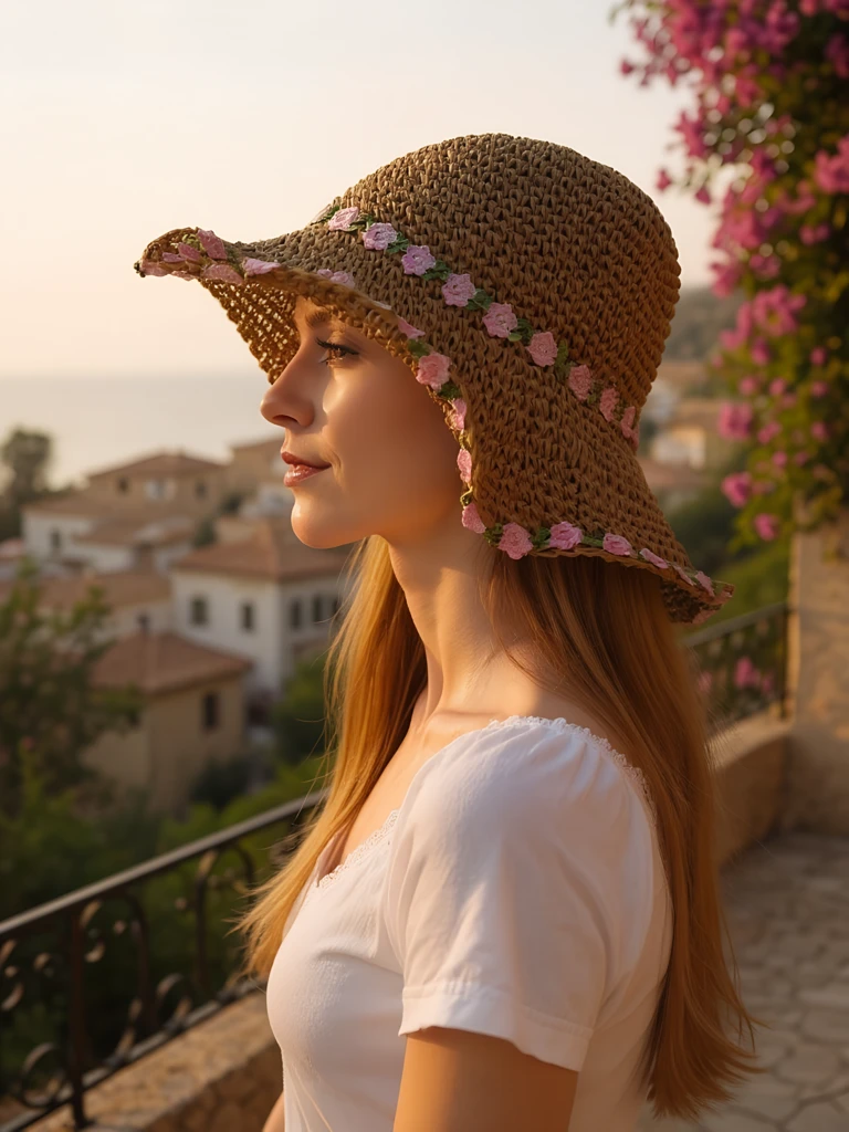 Royalfashion Ženski slamnik Malvera