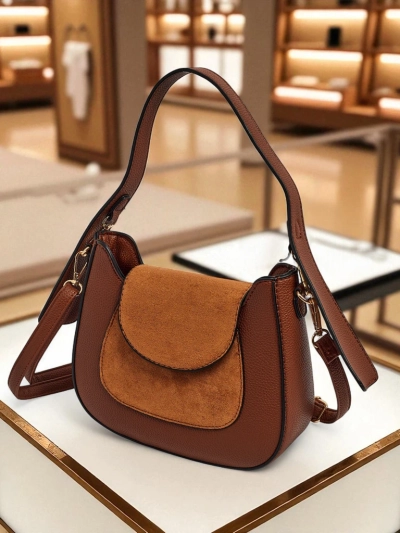 Majhna ženska torbica iz eko usnja Golden Whisper