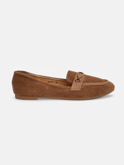 Royalfashion Ženski ekološki semiš loafers Zammei