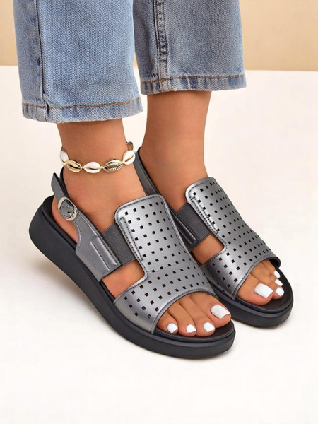 Royalfashion Moteriški sandalai ant storesnio pado BreezyStep