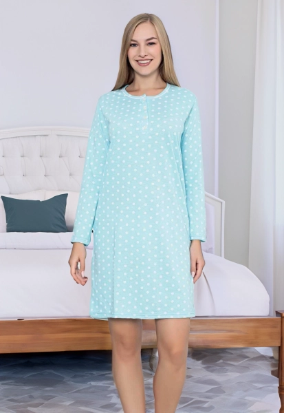 Royalfashion Pamuk pidžama za žene sa tačkicama