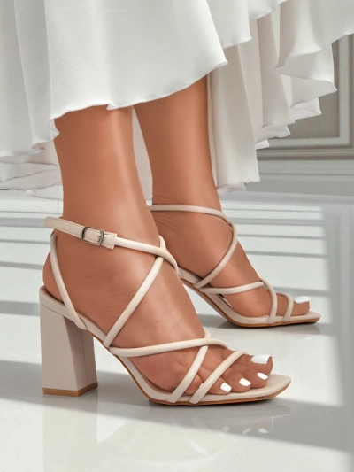 Royalfashion Ženske sandale s blok peto Elysia