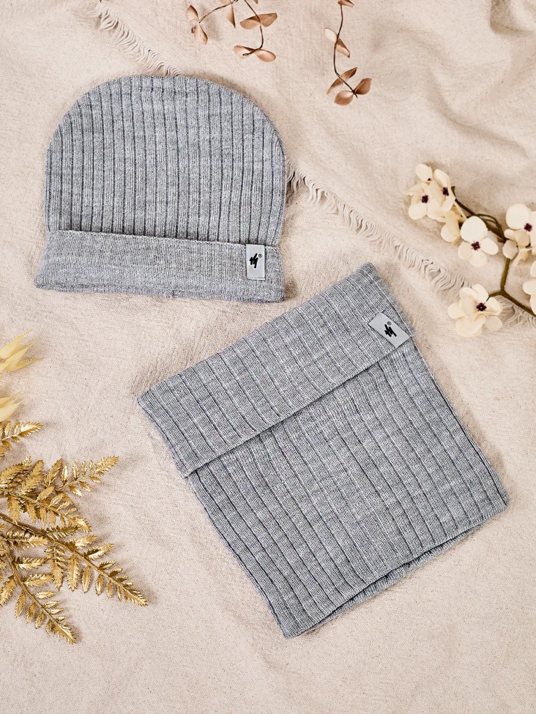 Royalfashion Zimski Univerzalni Set - kapa s šalom
