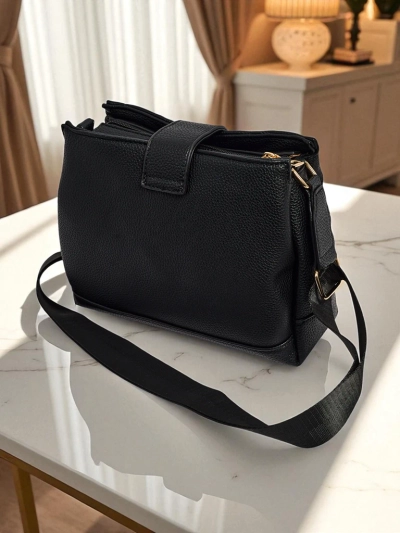 Majhna prešita torbica iz mehkega eko usnja Cinder Loom