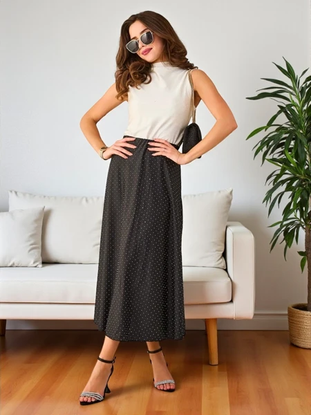 Royalfashion Midi krilo za ženske