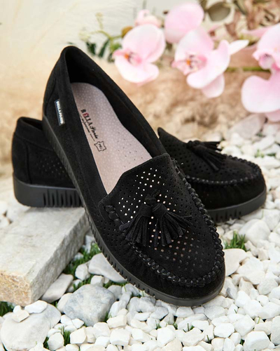 Royalfashion Ženski ažurasti mokasini Molaffa