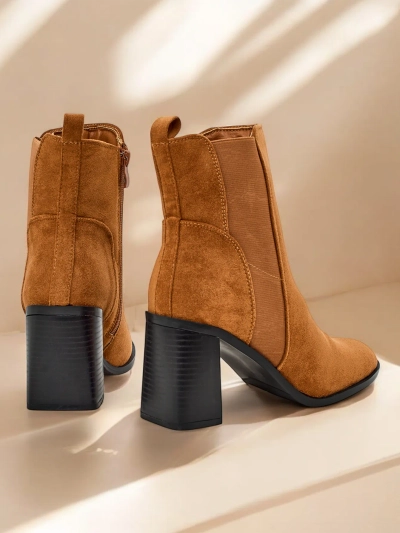 Ženske čizme do gležnja Royalfashion na masivnom potpetici Enotto