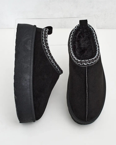 Royalfashion Ženski kratki škornji Zommy a'la snow boots