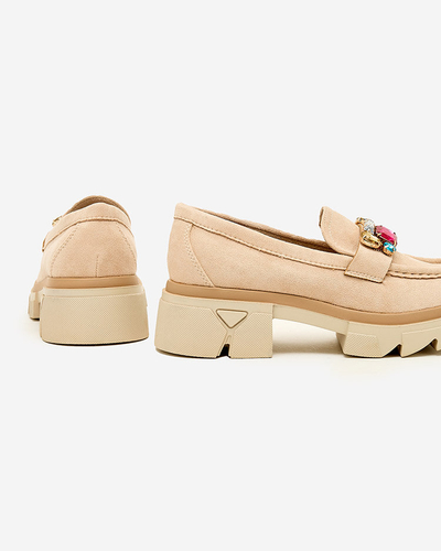 Royalfashion Mokasini s pisanimi kamni Sariner