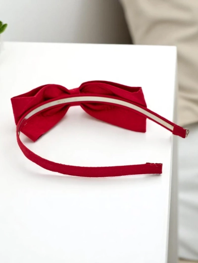 Royalfashion Naglavni trak z mašno Lila