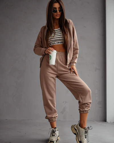 Royalfashion Ženski bombažni trenirki set
