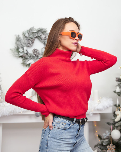 Royalfashion Tanek ženski pulover z rolojem