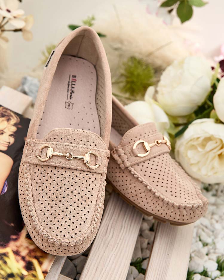 Royalfashion Ženski ažurasti mokasini Mill