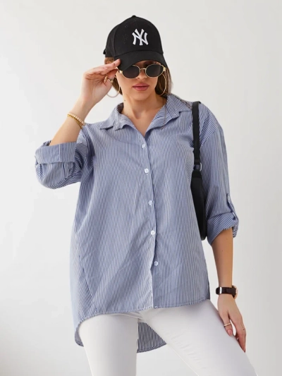 Royalfashion Ženska črtasta srajca