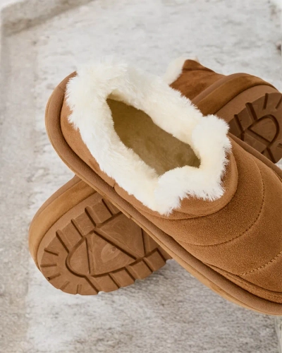 Royalfashion Ženski kratki škornji Zoeno a'la snow boots