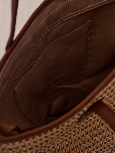 Royalfashion Velika ženska torba iz slame Solea Bag