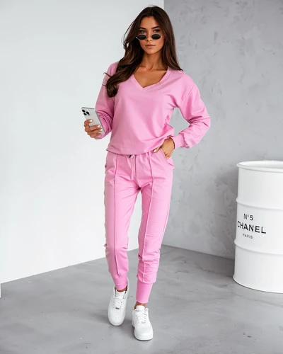 Royalfashion Ženski bombažni casual set