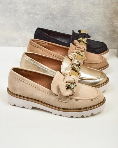 Royalfashion Ženski mokasini z lokom Ezizer