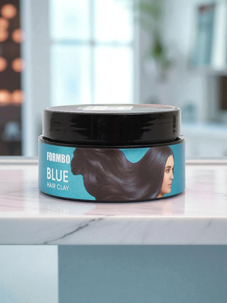 Formbo Azzurro Argus – glina za lase barva modra, stilizacija Fashion