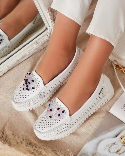 Royalfashion Women's beaded openwork mokasini Namis