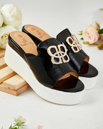 Royalfashion Lakirane ženske japonke na Sailla