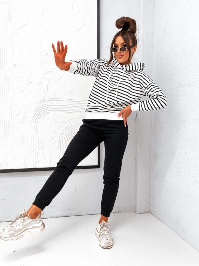 Royalfashion Ženski komplet trenirke s črtami