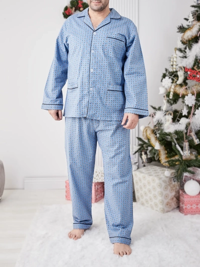 Royalfashion Moške pižame z vzorcem