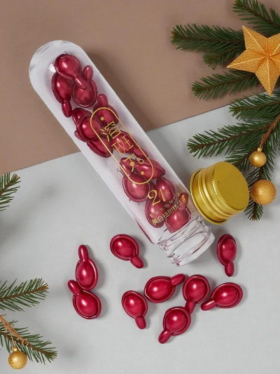 OSUFI Vlažilne kapsule proti gubam za obraz z vitaminom E