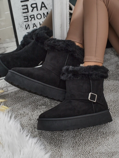 Royalfashion Kratki ženski škornji a'la snežni škornji Myrelle