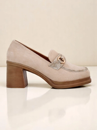 Royalfashion ženske mokasine s široko peto Apareus