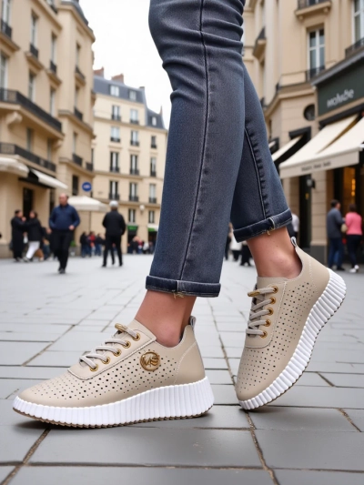 Royalfashion Ženske športne čipkaste superge Jovenes