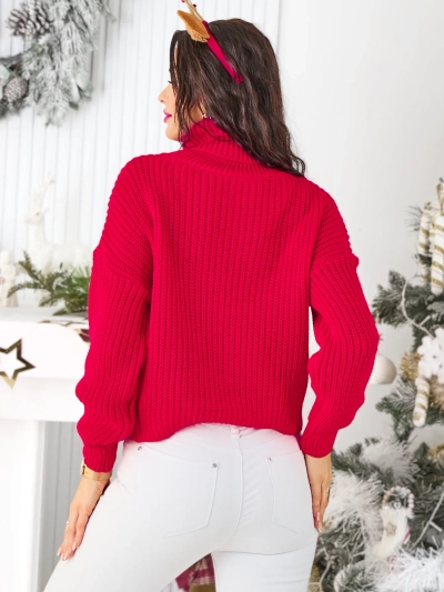 Royalfashion Ženski božični pulover
