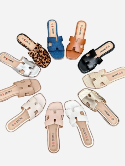 Royalfashion Ženske ravne sandale Eval