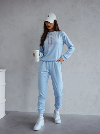 Royalfashion Ženski komplet trenirke v velur stilu