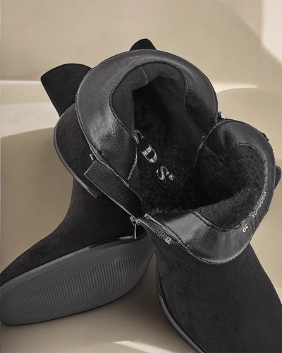 Royalfashion Ženske čizme s niskom petom Vetti