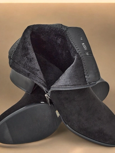 Gležnarji Amicus Nero Elegante za jesen in zimo