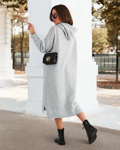 Royalfashion Duga haljina džemper za žene