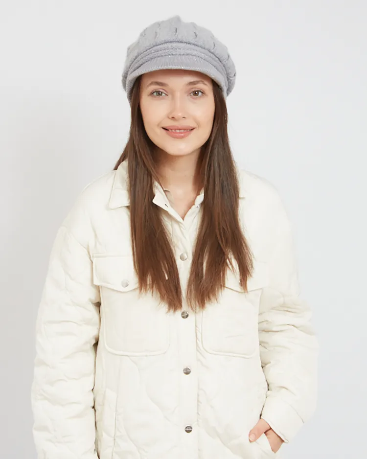 Royalfashion Ženska beretka s šiltom