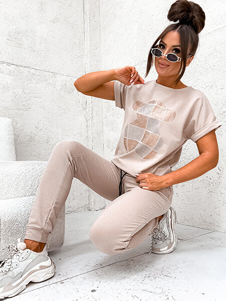 Royalfashion Ženski komplet s cirkoni