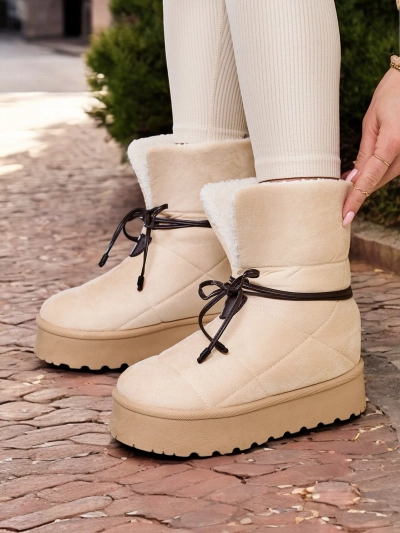 Royalfashion Damske vezovy snehule Wdeno