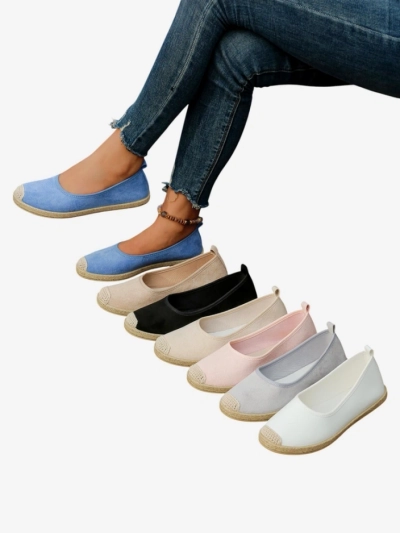 Royalfashion Ženske ekološke svinčane espadrile Aroles