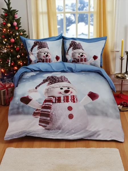 Royalfashion Božična posteljnina 160x200 komplet 3-DELNI