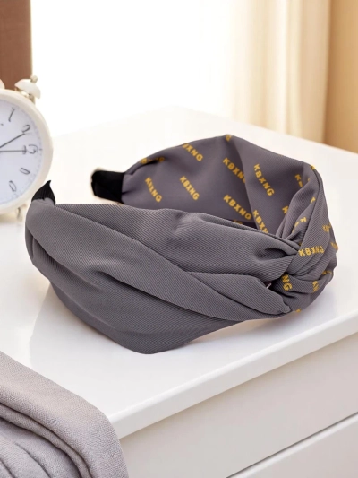 Royalfashion Pleten naglavni trak z vzorcem Laras