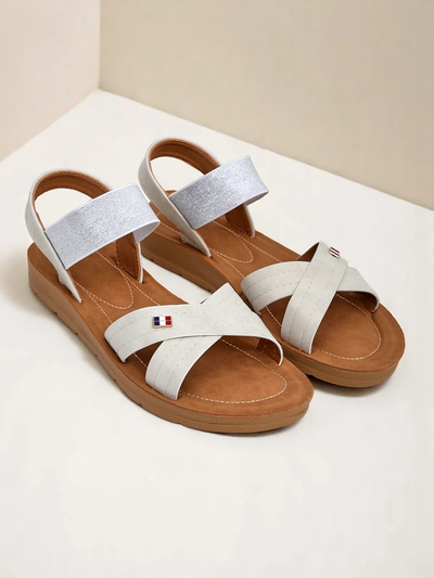 Royalfashion ženske sandale z elastičnimi trakovi Zerefis