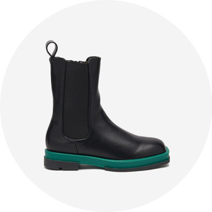 Ciemnozielony || Czarny