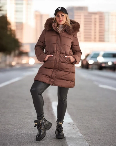 Royalfashion Ženska prešita zimska jakna