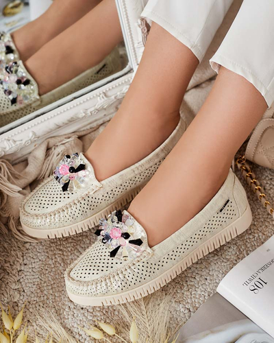 Royalfashion Women's beaded openwork mokasini Nasfali