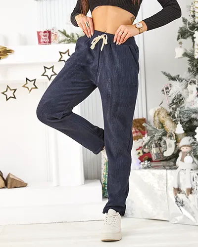 Royalfashion Topli ženski veliki veličine slatke pantalone