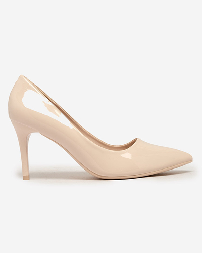 Royalfashion Ženske lakirane črpalke s peto Emeriers