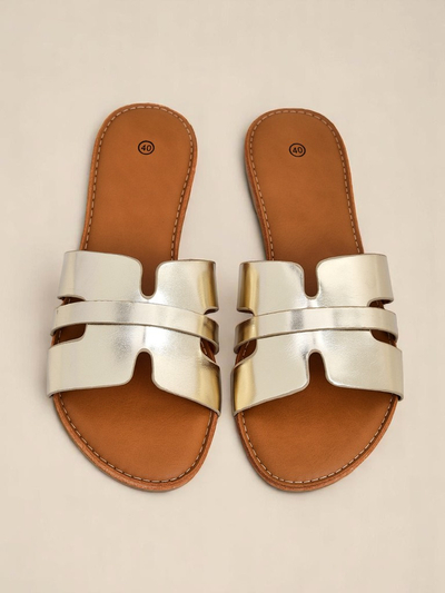 Royalfashion Dámske šľapky s plochou podrážkou Livia Soft